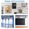 Sekonow Movable Mirror Clips for Wall Mounting, Stainless Steel Heavy