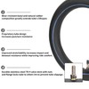 2.50-10 2.75-10 Inner Tube with Straight Valve Stem Compatible with