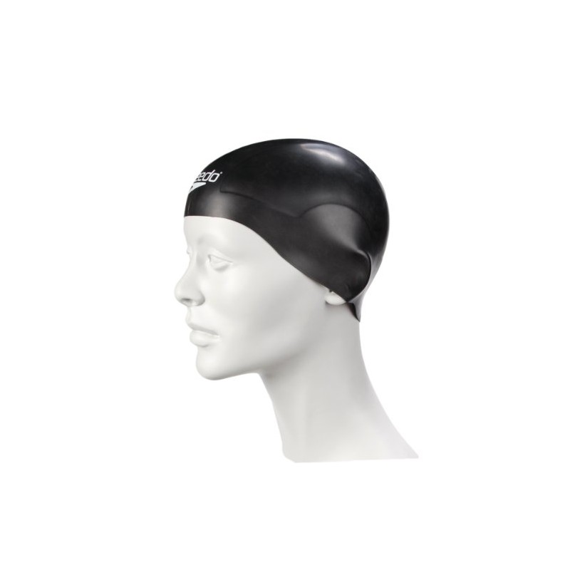 Speedo Badekappe Aqua V, Black, L, 8028950001