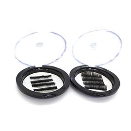 Vinayakart Combo Pack of 8 Pcs Triple Magnetic False Eyelashes Full Coverage Glue-free 3D Bold Long Lashes