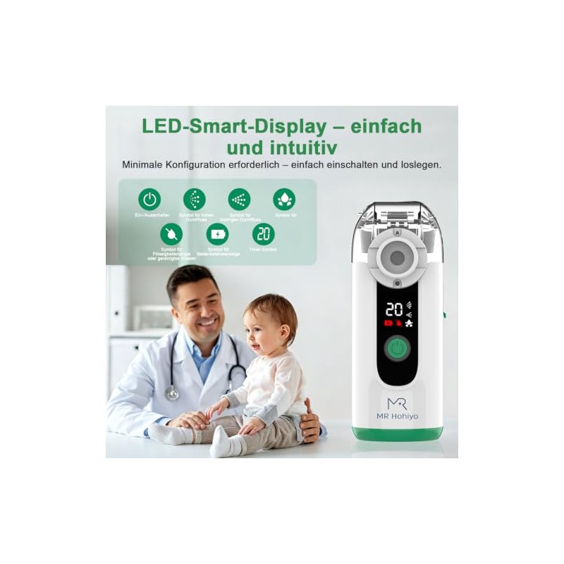 MR Hohiyo Ultra Quiet Inhaler for Adults and Children