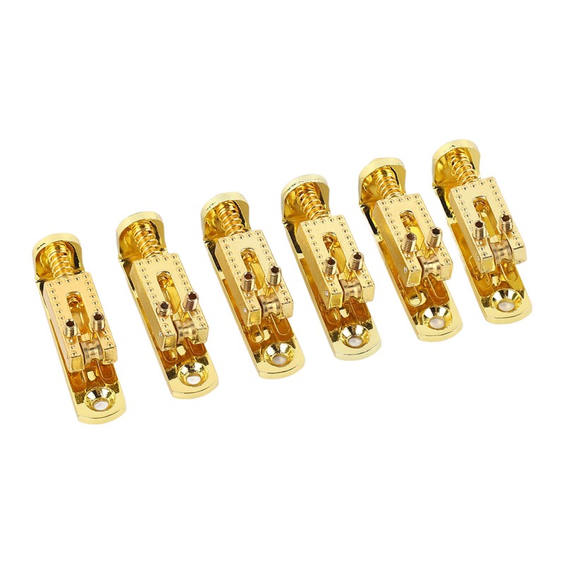 Electric Guitar Split Bridge Saddle Roller Ball String Plate Metal