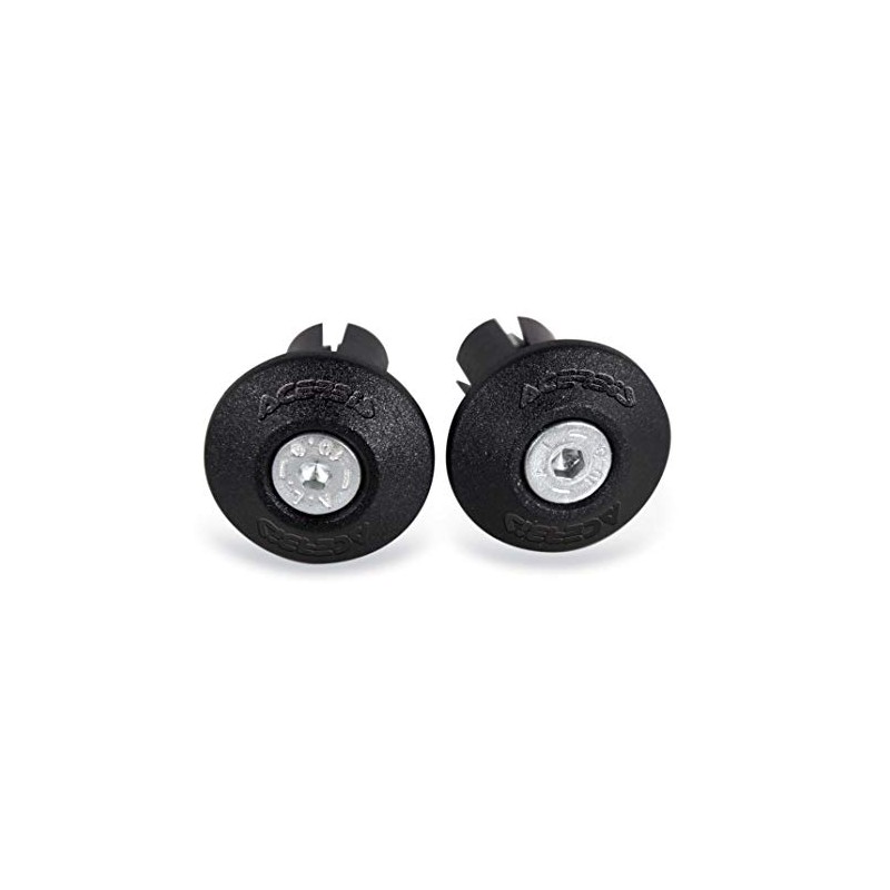 ACERBIS AC-12989 Bar End Cap, 1 Pack, Black