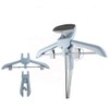 Rluii Garment Hanger/Fabric Steamer Ironing Steamer Hanger/Pants Hanger/Telescopic Folding Hanger/Garment