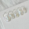 (3+1)Gleri handmade nail tips - Almond / (3+1)글레리 수제네일팁 -