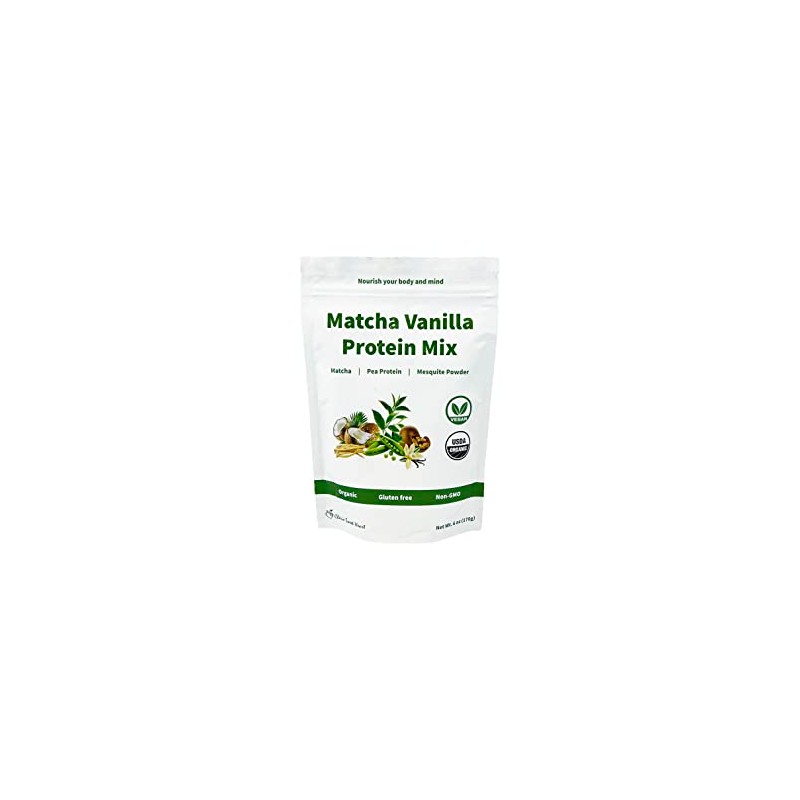 Matcha Vanilla Protein Mix Smoothie - Cherie Sweet Heart -