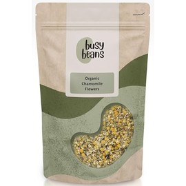 Organic Chamomile Flowers - Certified Organic - by Busy Beans Organic (100g)