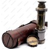 5MoonSun5's Pirate Brass Telescope, Spyglass Collapsible Decorative Telescope with Glass
