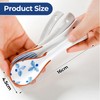 NIDHFG 4 Pieces Of Retro Soup Spoon, Ceramic Spoon, Ramen
