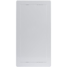 Vent Systems White ABS Plastic - Access Panel 6 x 12 Inch - Access Panel with Door for Drywall, Wall and Ceiling Electrical and Plumbing Service Wall Hole Cover - Exterior Dimensions 6.6x12.6 Inch