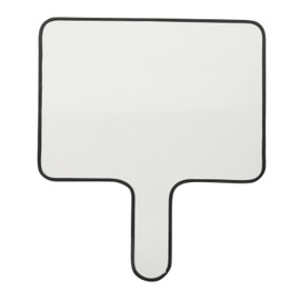 Operitacx Hand Holding Placard Answer Board Double-sided Whiteboard for Boys and Girls Interactive Teaching Prop Board