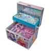 Set de Cosméticos Princesas con Estuche, Brochas y Brillos Labiales,