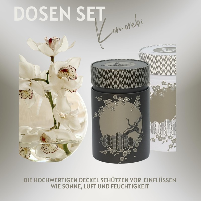 Komorebi Tin 150 g Each Set of 2 with Light
