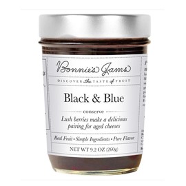 Bonnie's Jams Black & Blue Conserve - Real Fruit - 9.2 oz