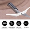 GRAYSPCE Eyebrow Trimmer Scissors, with Comb Professional Eyebrow Comb Scissors