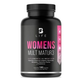 Multivitamínico Para Mujer Mayor De 40 Años 180 Cáps B Life - Womens mult matur3