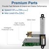 DC HOUSE Mini Electric Linear Actuator Stroke 4"–Force 4.5 lbs–12V