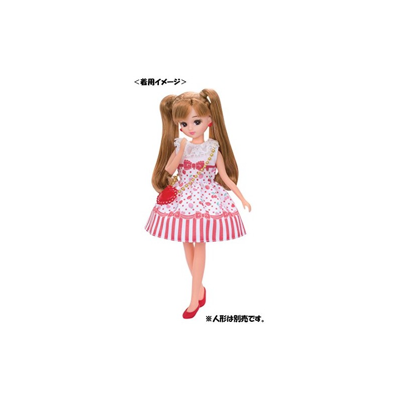 Licca-chan Dress LW-03 Cherry Berry