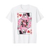 Queen of Hearts Champagne Lover Womens Gifts Valentines Day T-Shirt