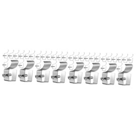 Gadpiparty 40pcs Vinyl Siding Hooks Hanging Clips for Outdoor Decor Vinyl Siding Hangers for Security Cameras and Garden Use