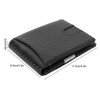 Men Slim Wallet 10 Credit Card Holder Slots Leather Money