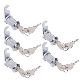 Cerradura de Leva para Gabinete, Caja de Almacenamiento de Seguridad, Cerradura Duradera de Material de Aleación de Zinc, Cerradura para Cajón de Casa, Caja de Herramientas para