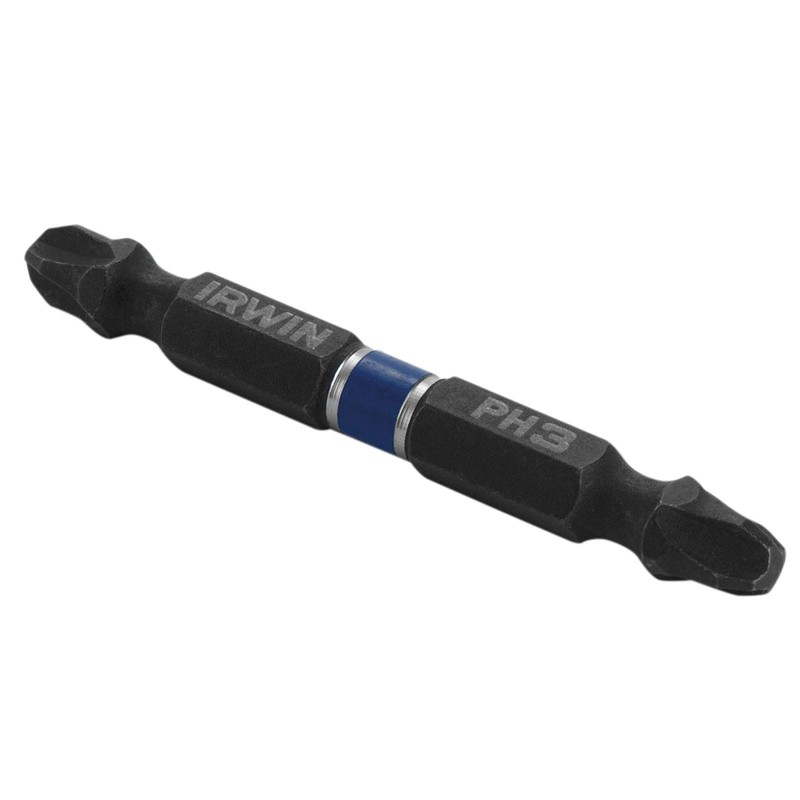 Impact Double-Ended Screwdriver Bits Phillips PH2 60mm (Pack 2)