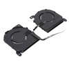 2pcs Laptop Cooling Fan Professional Replacement Cooler Fan Compatible for