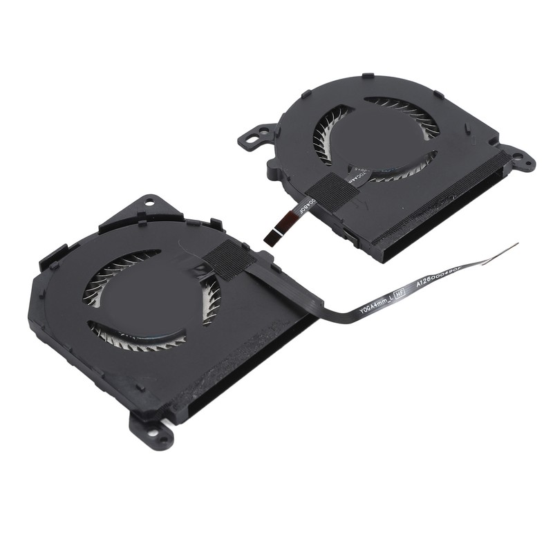 2pcs Laptop Cooling Fan Professional Replacement Cooler Fan Compatible for