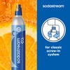 SodaStream CO2 Gas Carbonation Bundle - 3 Cylinders - Blue