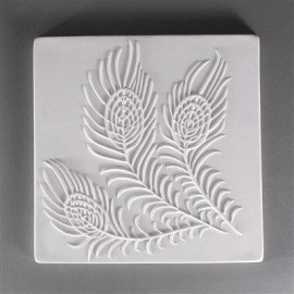 Creative Paradise GX16 - Small Peacock Feather Texture Mold