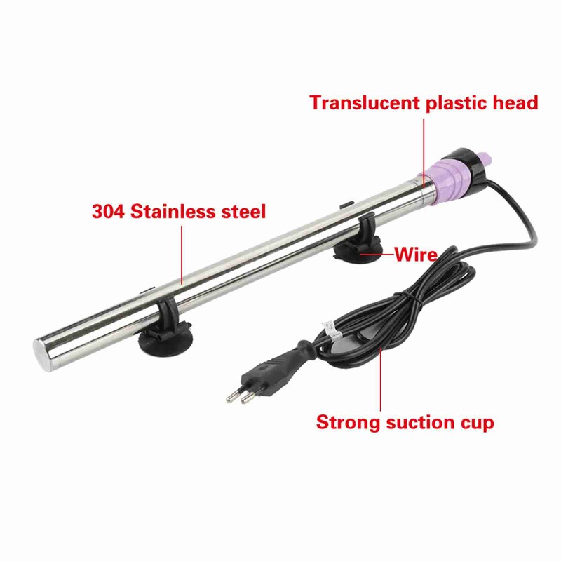 Fish Tank Heating Bar Auto Thermostatic Electric Heater Warmer Explosion