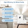LEVOIT Humidifiers for Bedroom Large Room Home, 6L Warm and