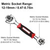 Begot 8 in 1 Socket Wrench, Multi-Function Hexagonal Wrench, Hardware