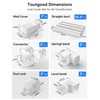 Toutgood 3'' 14Ft Mini Split Line Set Cover Kit for