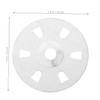 Tofficu 100Pcs Stainless Steel Plaster Washers for Gypsum Board Durable