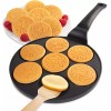CucinaPro Fairy Friends Mini Pancake Pan - 7 Unique Designs-