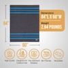 Chubbuck 100% Wool Blanket Camping (60" x 84") - Large