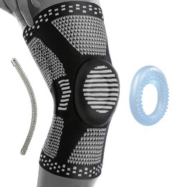 360 RELIEF Knee Support Men & Women – Knee Brace with Patella Gel Pads