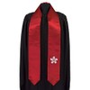 Vision Wear Hong Kong Flag Graduation Sash/Stole International Study Abroad