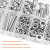 HELIFOUNER 146 Pieces M6 x 10mm /12mm /16mm /20mm /25mm
