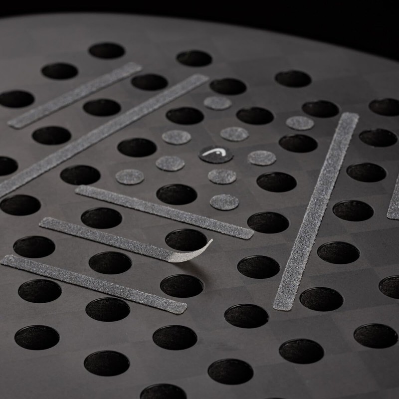 HEAD Unisex Adult Padel Pro Spin Strips, Transparent, One Size