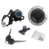 RAYANA Ignition Switch+Gas Fuel Tank Cap+Seat Lock+Keys Compatible for Kawasaki