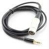 Universal 6ft 3.5mm Stereo Step-Down Plug to DIN-7 Audio Cable,