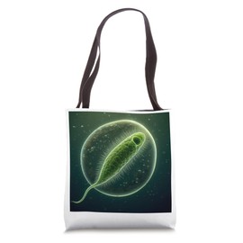 Ask Me About Euglena Single Cell Tote Bag