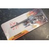 Fat-catz-copy-catz Unisex Novelty Metal M16 Rifle Gun Keyring Pendant Grey/Black