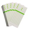 ALGLEA 200PCS Time Cards for Employees, 2-Sided, Monthly Time Cards