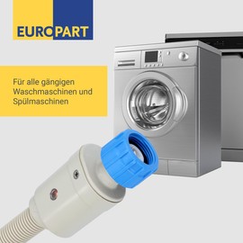 easyPART Kompatibel/Ersatz für ARTHUR MARTIN 10071945 Zulaufschlauch Kaltwasser 3,0m 3/4" 25°C mit Aquastop Sicherheitsventil Universal für Waschmaschine Geschirrspüler