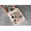 I can make wine disappear what's your superpower tote bag