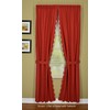 Today's Curtain Orleans 84" Panel Pair with Tiebacks Tambour Scallop